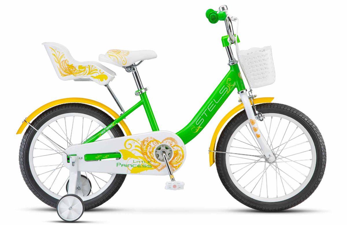 Изображение Велосипед Stels Little Princess KC 16" Z010 (м) (салатовый/16 "/9.8 ")-2024 года EP-00006185/X0000001406