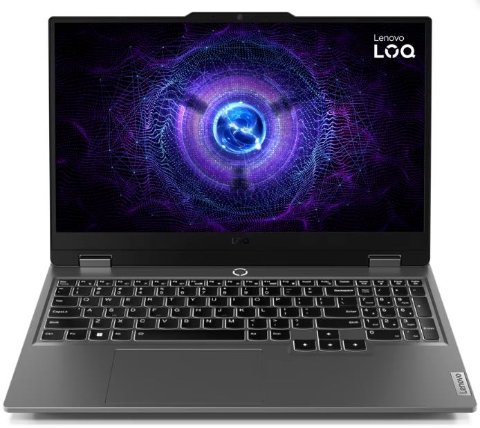 Изображение Ноутбук Lenovo LOQ 15IRX9 (Intel 13645HX 2600 МГц/ SSD 512 ГБ  /RAM 16 ГБ/ 15.6" 1920x1080/VGA дискретная/ Без ОС) (83DV01HPSA)
