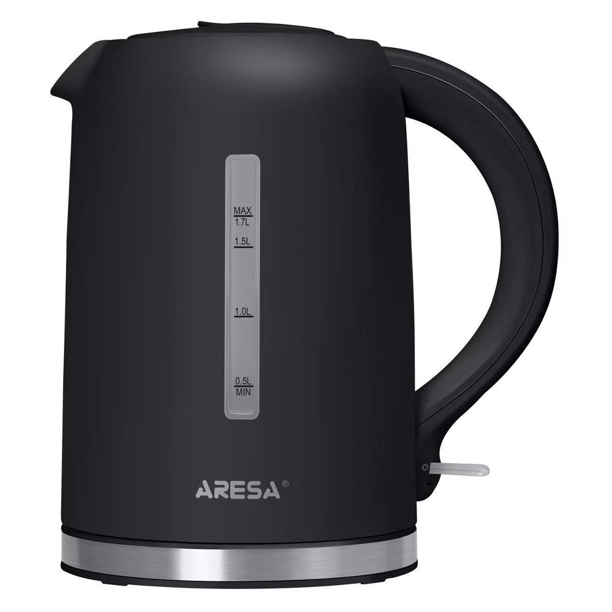 Изображение Электрический чайник Aresa AR-3485 (2100 Вт/1,7 л /пластик/черный)