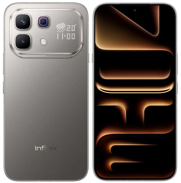 Изображение Смартфон Infinix Note 60 Pro (256 Гб/8 Гб) серый