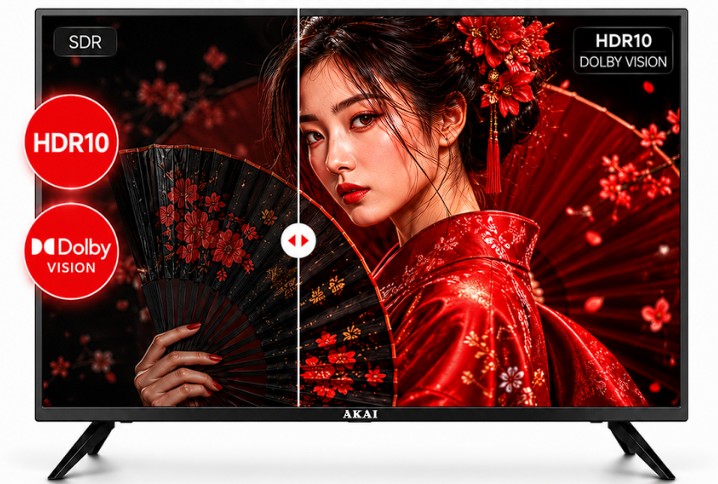 Изображение Телевизор Akai TA50BQ900 50" HDR, 4K Ultra HD Smart TV черный