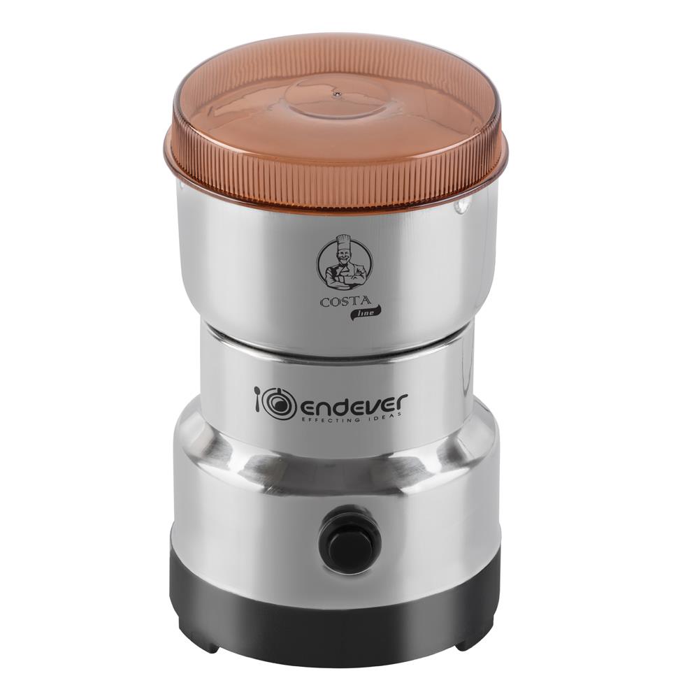 Изображение Кофемолка Endever Costa-1064 150 Вт, 25000 об/мин, 120 гр (120 г/150 Вт /стальной)