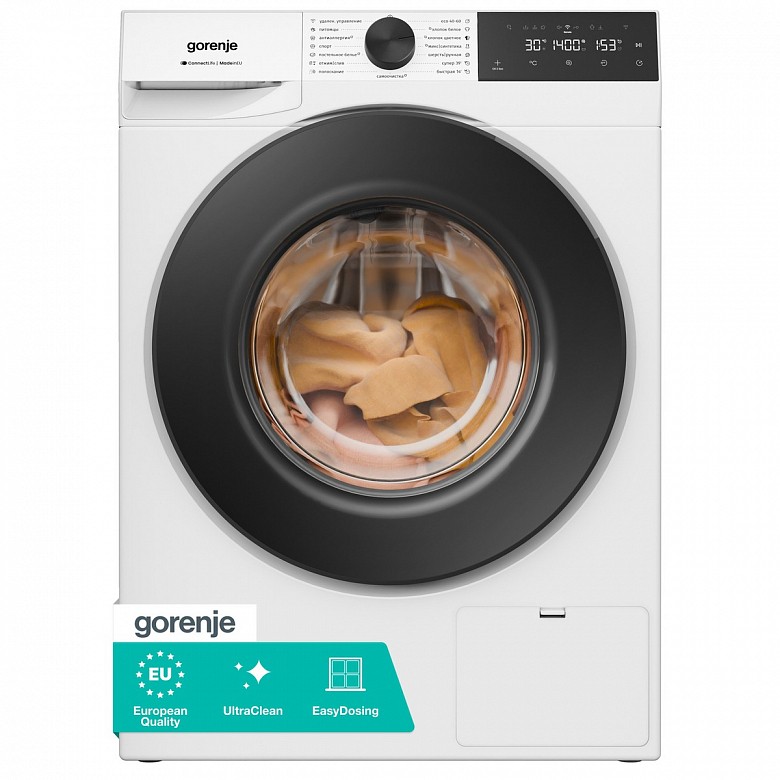 Изображение Стиральная машина Gorenje WG494A11, белый (фронтальная, 9 кг, 1400 об/мин )