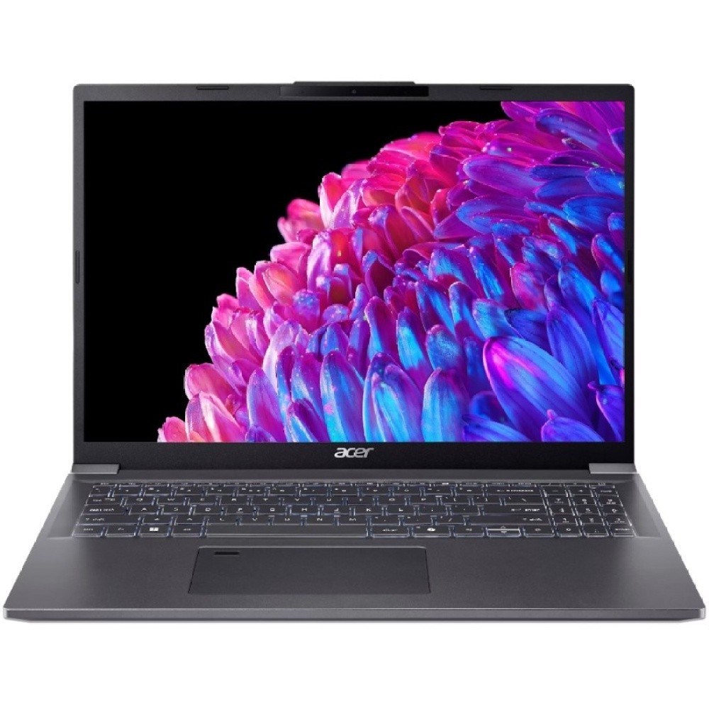 Изображение Ноутбук Acer Aspire 16 A16-71M-71FM (Intel 155H 1400 МГц/ SSD 1024 ГБ  /RAM 32 ГБ/ 16" 2048х1280/VGA встроенная/ Без ОС) (NX.JEMER.002)