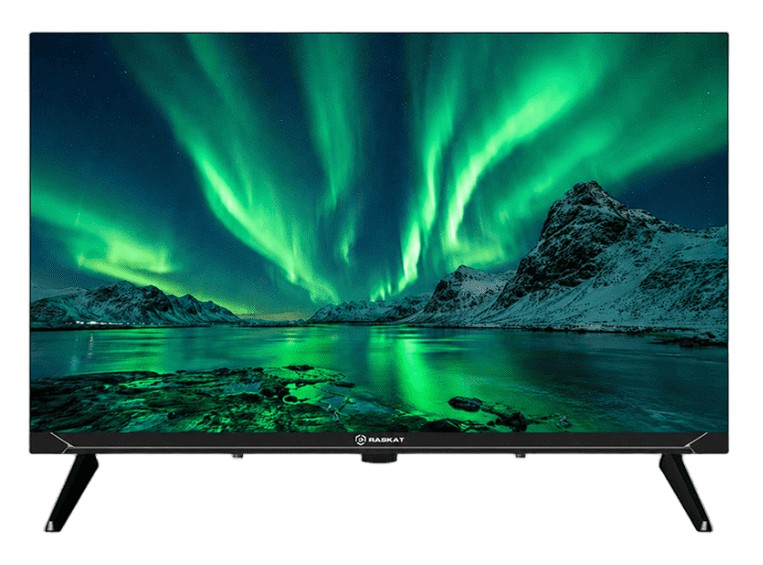 Изображение Телевизор RASKAT 24H1400B 24" 720p HD Smart TV черный