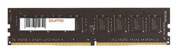 Изображение Оперативная память 8 GB DDR4 Qumo QUM4U-8G3200NN22 (25600 МБ/с, 3200 МГц, CL22)