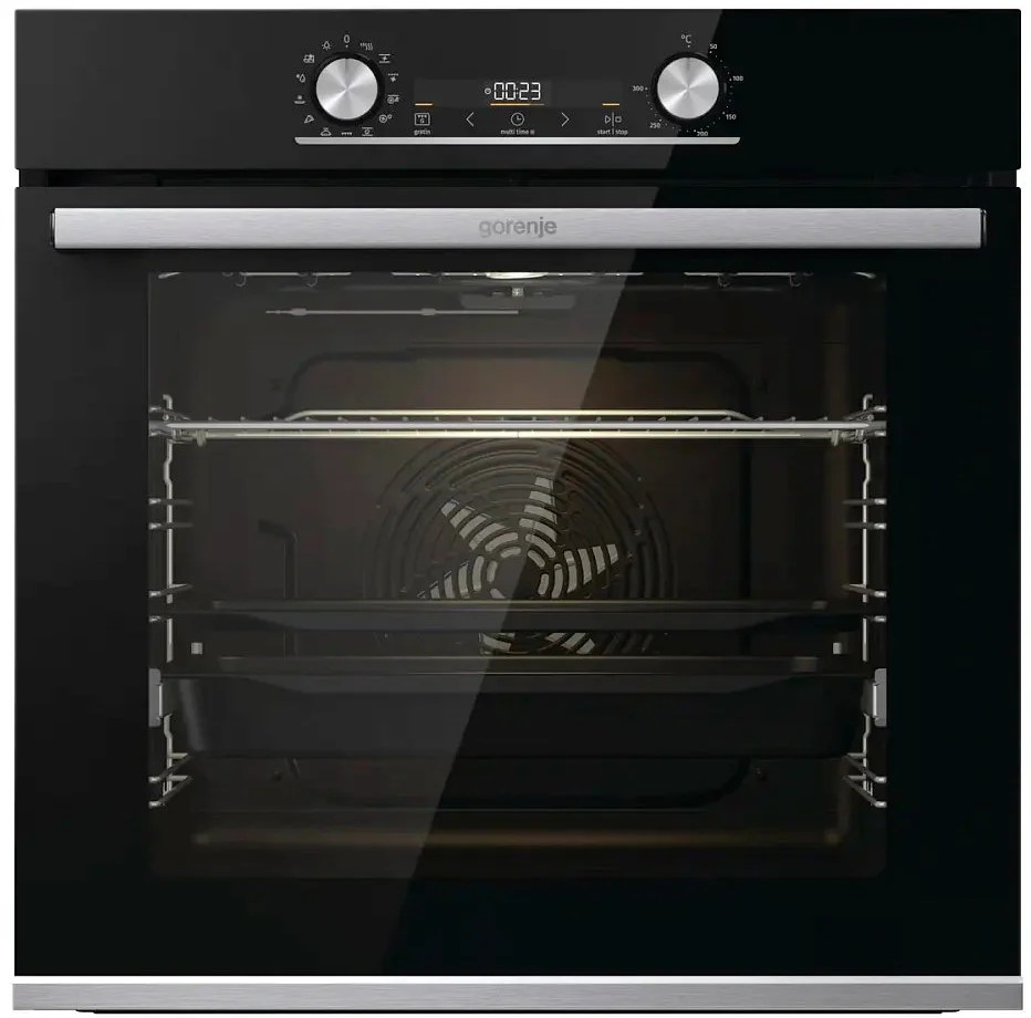 Изображение Духовой шкаф Gorenje BOSX6737E06BG (77 л , чёрный, нержавеющая сталь)