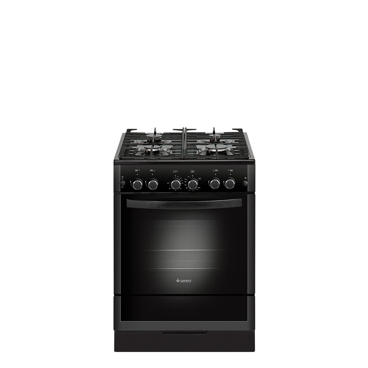Изображение Плита Гефест 6500-02 G1A0,чёрный