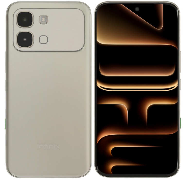 Изображение Смартфон Infinix NOTE Edge (128 Гб/8 Гб) титан