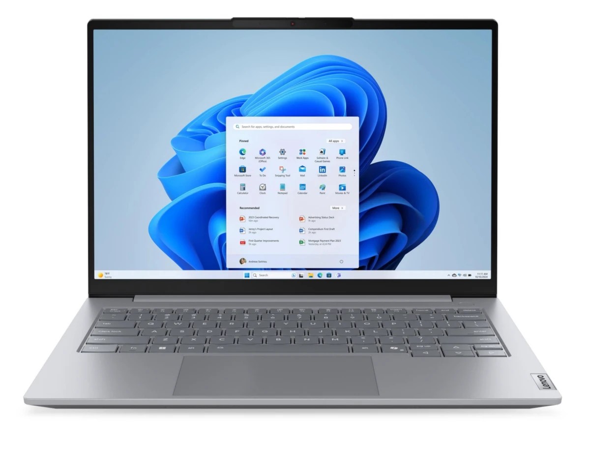 Изображение Ноутбук Lenovo ThinkBook 14 G8 IAL (Intel 255H 2000 МГц/ SSD 512 ГБ  /RAM 16 ГБ/ 14" 1920x1200/VGA встроенная/ Windows 11 Pro) (21SJ005WGQ)