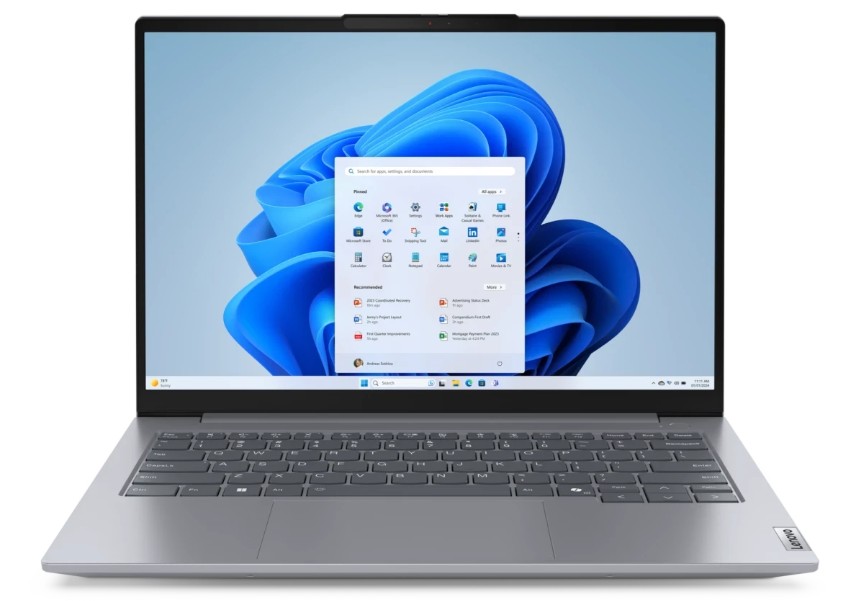Изображение Ноутбук Lenovo ThinkBook 14 G8 IAL (Intel 255H 2000 МГц/ SSD 512 ГБ  /RAM 16 ГБ/ 14" 1920x1200/VGA встроенная/ Без ОС) (21SJ0010GP)