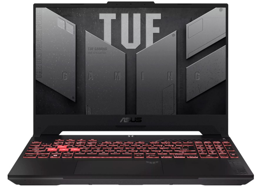 Изображение Ноутбук Asus FA707NUG TUF Gaming A17 (AMD 7445HS 3500 МГц/ SSD 512 ГБ  /RAM 16 ГБ/ 17.3" 1920x1080/VGA дискретная/ Без ОС) (90NR0EF5-M009A0)