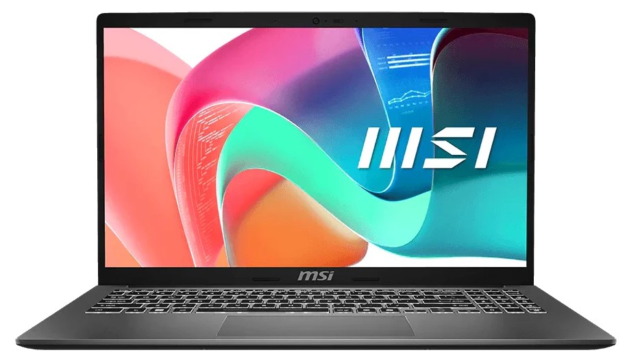 Изображение Ноутбук MSI Modern 15 F1MXG-1281XRU (Intel 120U 1400 МГц/ SSD 512 ГБ  /RAM 16 ГБ/ 15.6" 1920x1080/VGA встроенная/ Windows 11 Pro) (9S7-15S111-1281)
