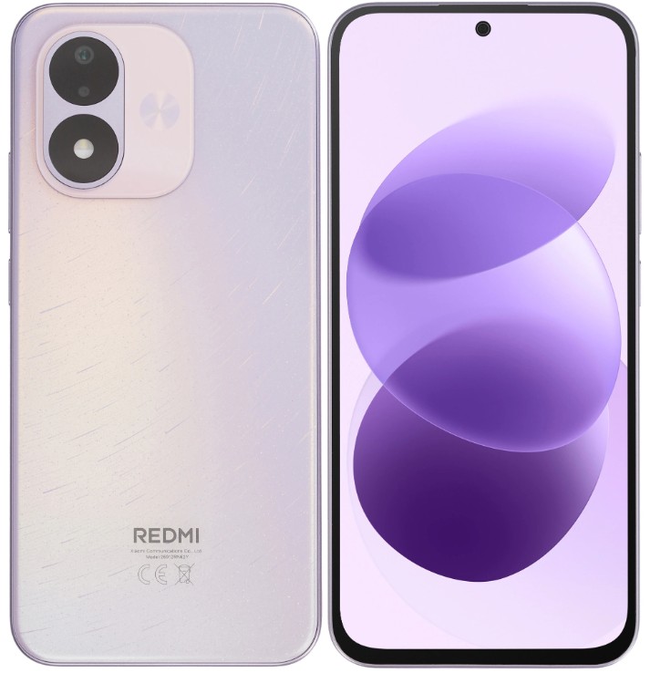 Изображение Смартфон Xiaomi Redmi Note 17 (256 Гб/6 Гб) фиолетовый