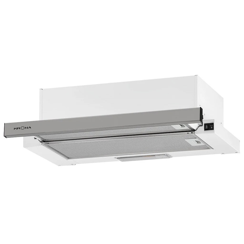 Изображение Встраиваемая вытяжка Krona KERRY 600 INOX PB (нержавеющая сталь, )