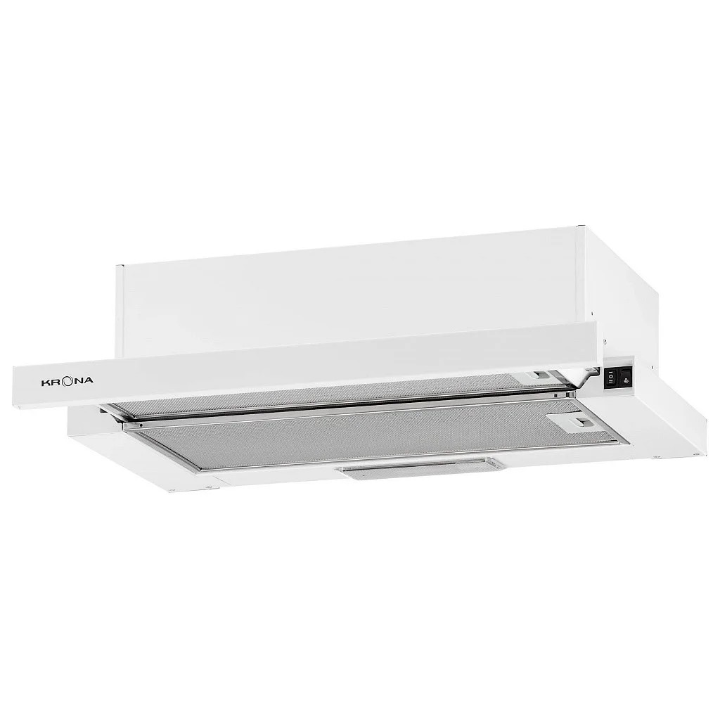 Изображение Встраиваемая вытяжка Krona KERRY 600 WHITE PB (белый, )