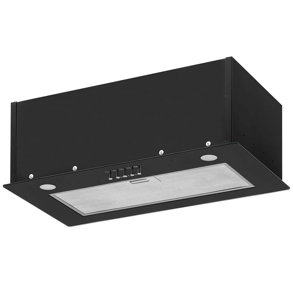 Изображение Встраиваемая вытяжка Krona SINTIA 600 BLACK PB (черный, )