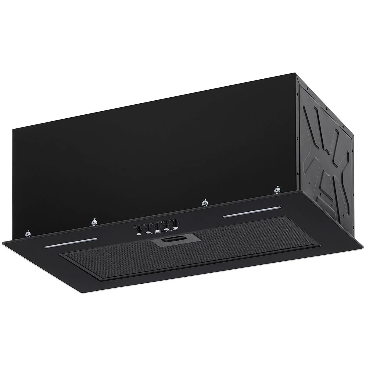 Изображение Встраиваемая вытяжка Krona WERMUT 600 DN BLACK PB BF (черный, )