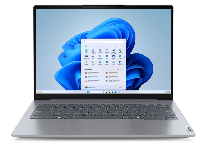 Изображение Ноутбук Lenovo ThinkBook 14 G7 ARP (AMD 7535HS 3300 МГц/ SSD 512 ГБ  /RAM 16 ГБ/ 14" 1920x1200/VGA встроенная/ Без ОС) (21MV00A5AK)