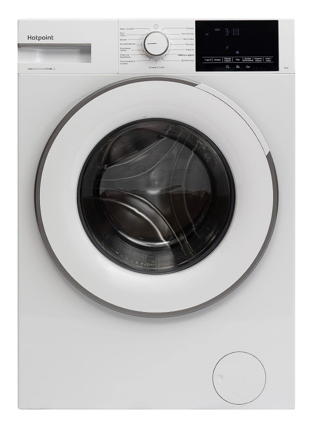 Изображение Стиральная машина HOTPOINT WSH 8290 VWW, белый (фронтальная, 8 кг, 1200 об/мин )