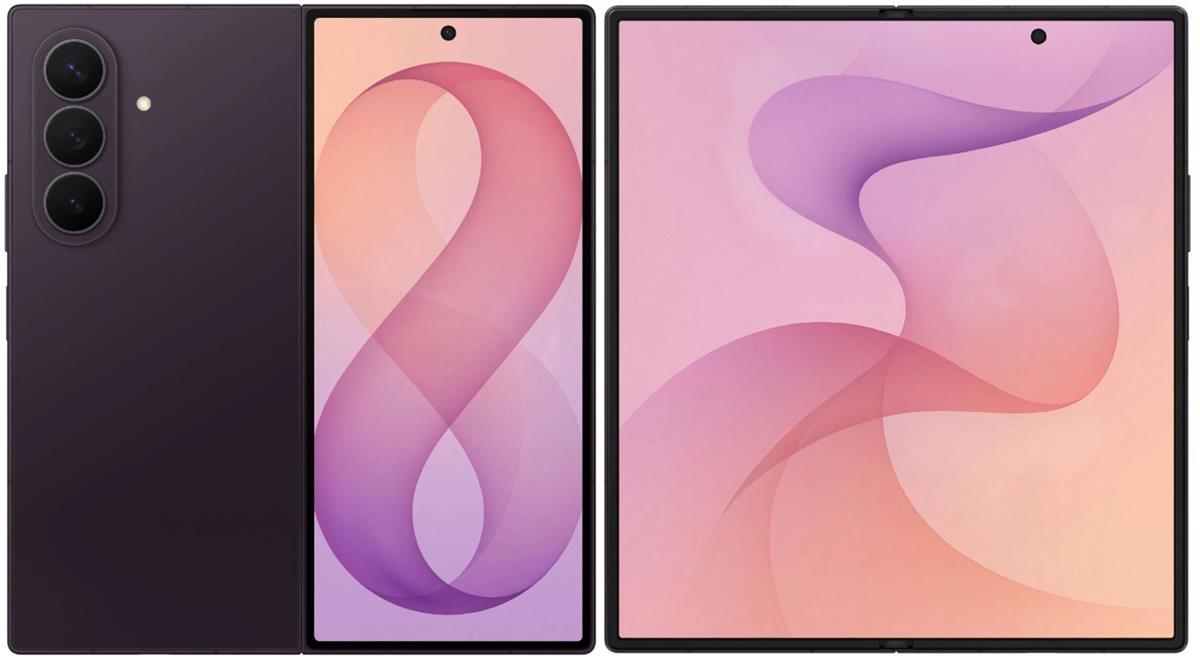 Изображение Смартфон Samsung Galaxy Z Fold8 Ultra (1024 Гб/16 Гб) фиолетовый