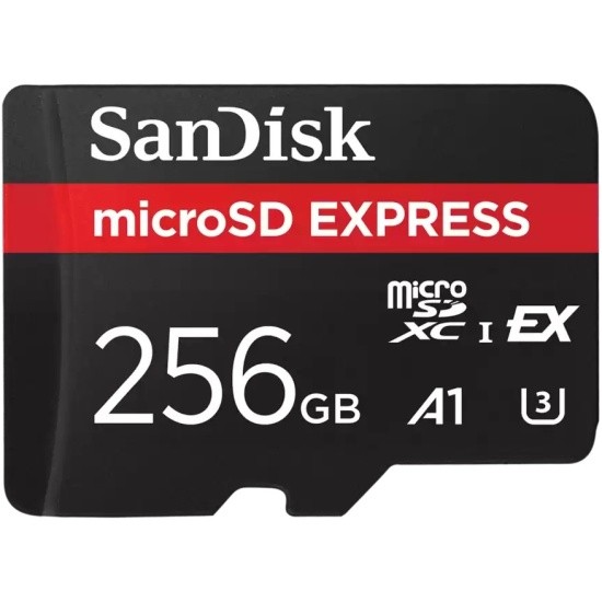 Изображение Карта памяти SanDisk MicroSDXC Express Class 10 256 Гб  SDSQXFN-256G-GN4NN