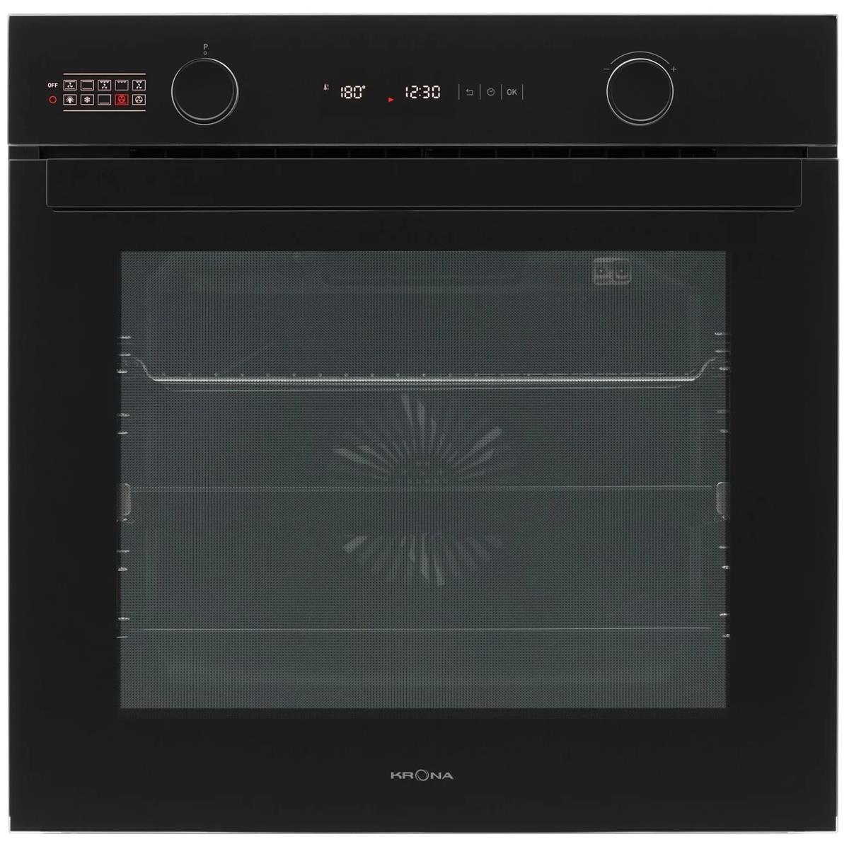 Изображение Духовой шкаф Krona NERO max 60 BL/BL (78 л , чёрный)