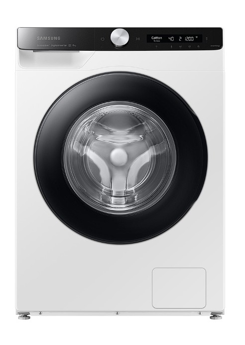 Изображение Стиральная машина Samsung WW80AG6S28AELD, белый (фронтальная, 8 кг, 1200 об/мин )