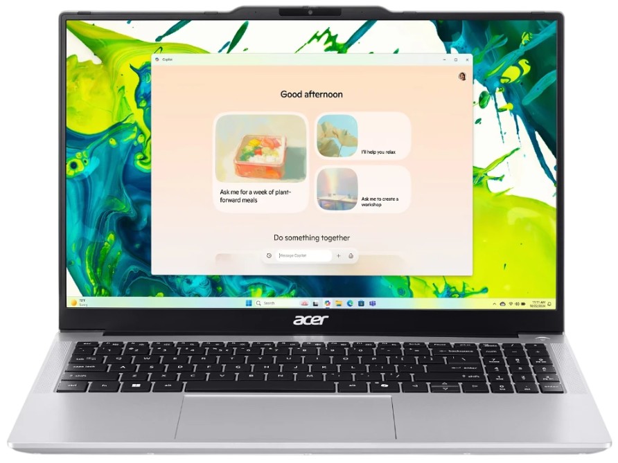 Изображение Ноутбук Acer Aspire Lite 15 AL15-53P-722Q (Intel 1355U 1700 МГц/ SSD 512 ГБ  /RAM 16 ГБ/ 15.6" 1920x1080/VGA встроенная/ Без ОС) (NX.DGCCD.002)