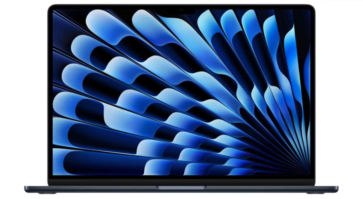 Изображение Ноутбук Apple MacBook Air 15 (Apple M5 3000 МГц/ SSD 1024 ГБ  /RAM 16 ГБ/ 15.3" 2880x1864/VGA встроенная/ macOS) (MDVK4HN/A)