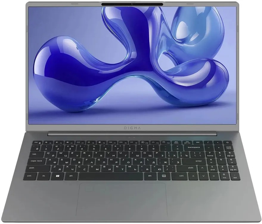Изображение Ноутбук Digma Ascend (Intel 1235U 1300 МГц/ SSD 512 ГБ  /RAM 16 ГБ/ 15.6" 1920x1080/VGA встроенная/ Windows 11 Home) (DN15P5-ADXW07)
