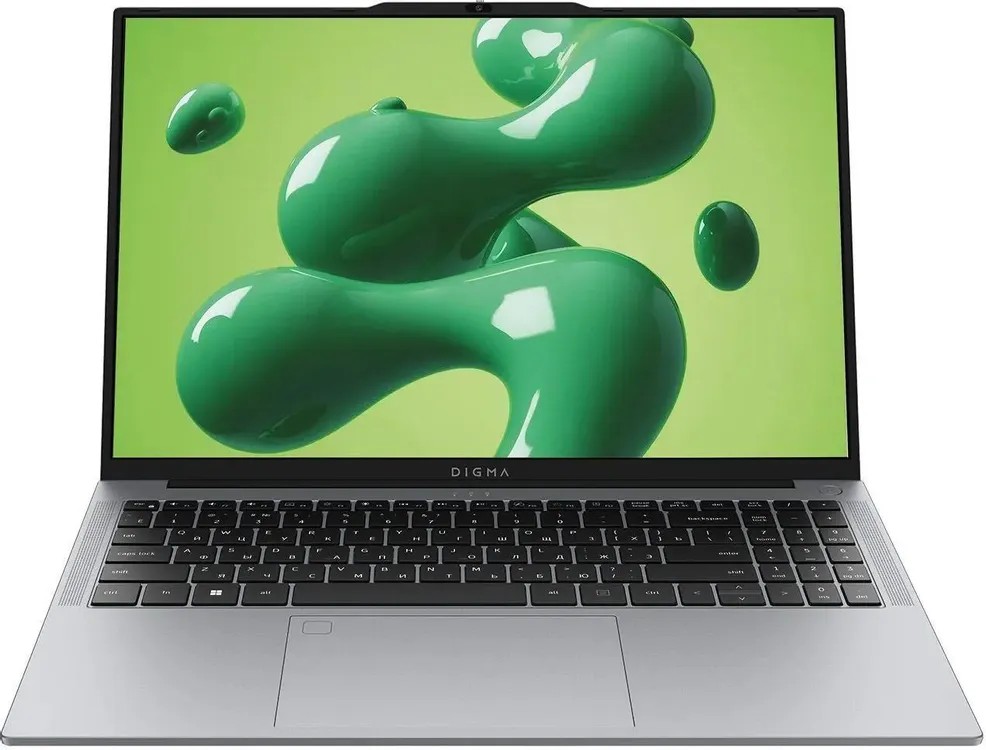 Изображение Ноутбук Digma Chronos (Intel 210H 2200 МГц/ SSD 512 ГБ  /RAM 16 ГБ/ 16" 1920x1200/VGA встроенная/ Windows 11 Pro) (DN16P5-ADXW02)