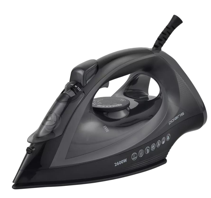 Изображение Утюг Polaris PIR-2605AK (2600 Вт/черный, графит)
