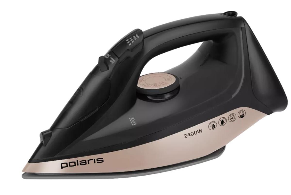 Изображение Утюг Polaris PIR-2483К (2400 Вт/золотистый, черный)