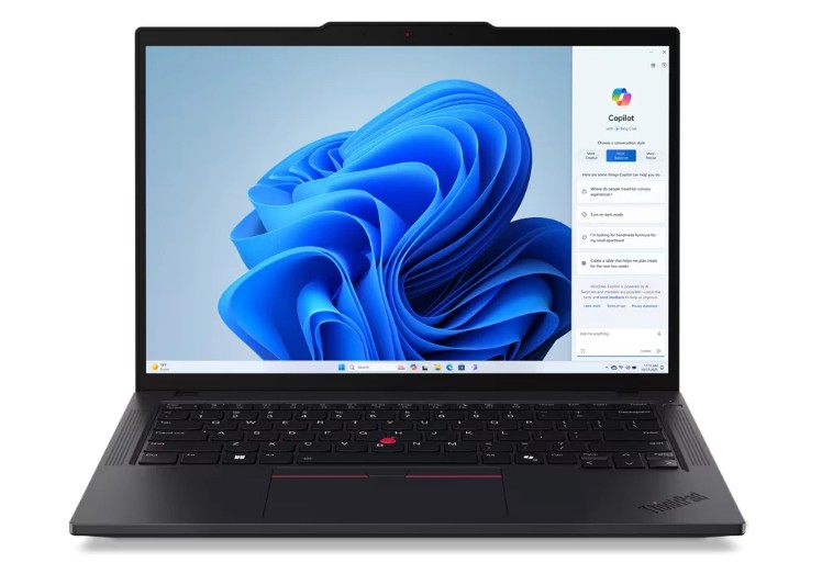 Изображение Ноутбук Lenovo ThinkPad T14 Gen 5 (Intel 125H 1200 МГц/ SSD 1024 ГБ  /RAM 32 ГБ/ 14" 2240x1400/VGA встроенная/ Windows 11 Pro) (21MLA002CD_PRO)