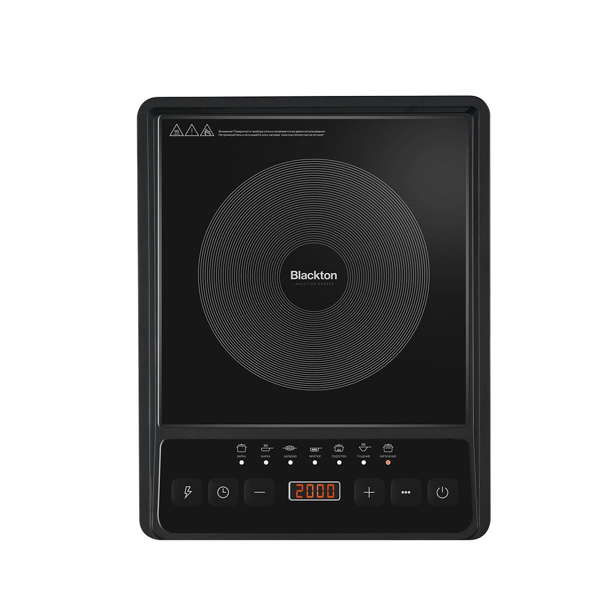 Изображение Плита настольная Blackton Bt IC134C (Индукционная, стеклокерамика, черный)