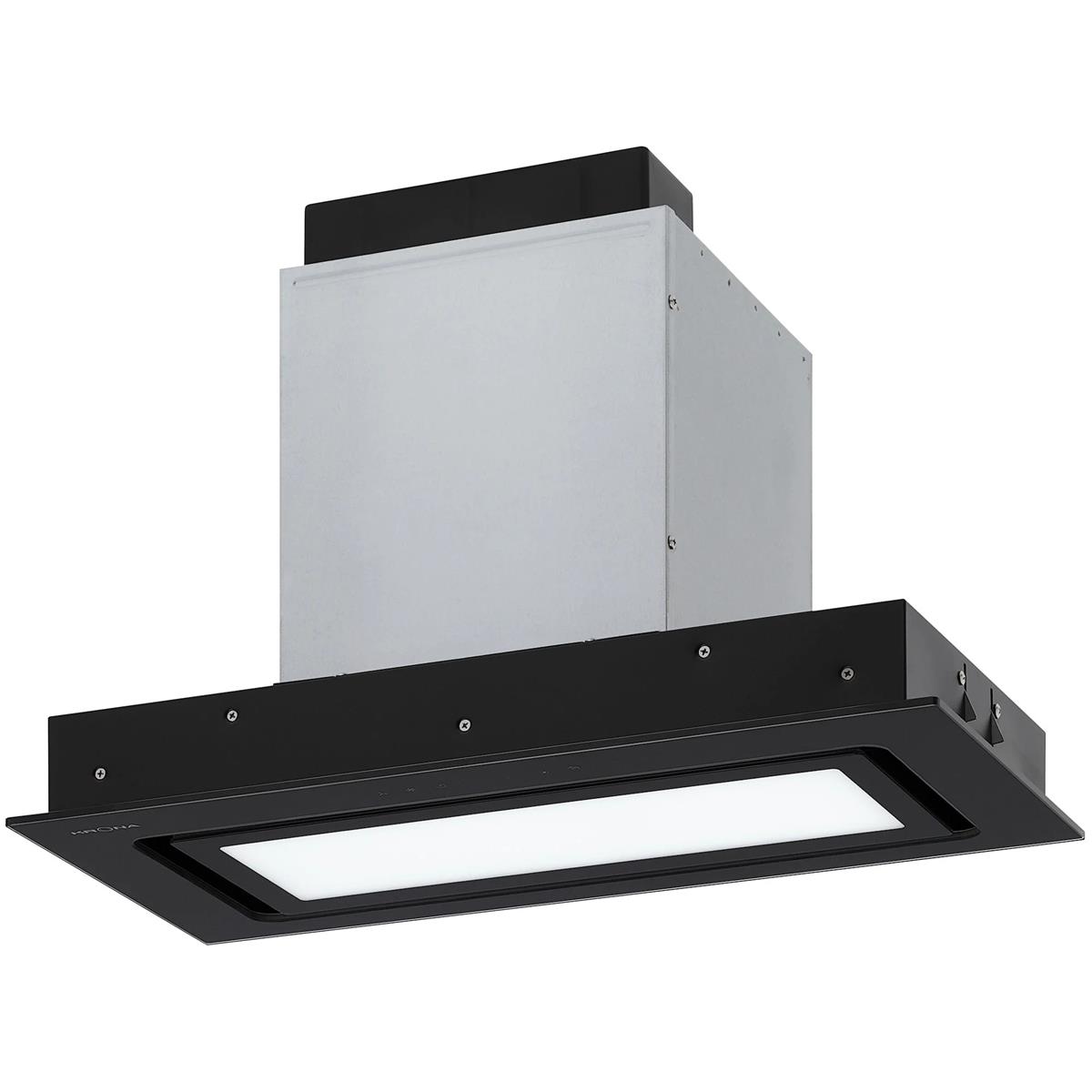 Изображение Встраиваемая вытяжка Krona SELINA F MAX 600 black SGC (черный, )