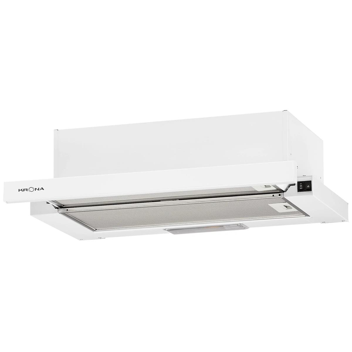 Изображение Встраиваемая вытяжка Krona KAMILLA 600 EVO 1W (белый, )
