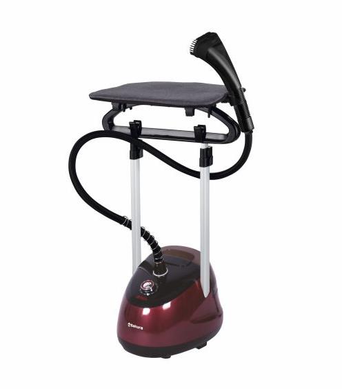 Изображение Отпариватель Sakura SA-3924R черн/бордов. 2,2л 2200Вт (напольный 2200 Вт )