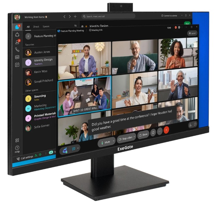 Изображение Монитор ExeGate SuperView EA2707A (27 "/2560x1440/TFT IPS)