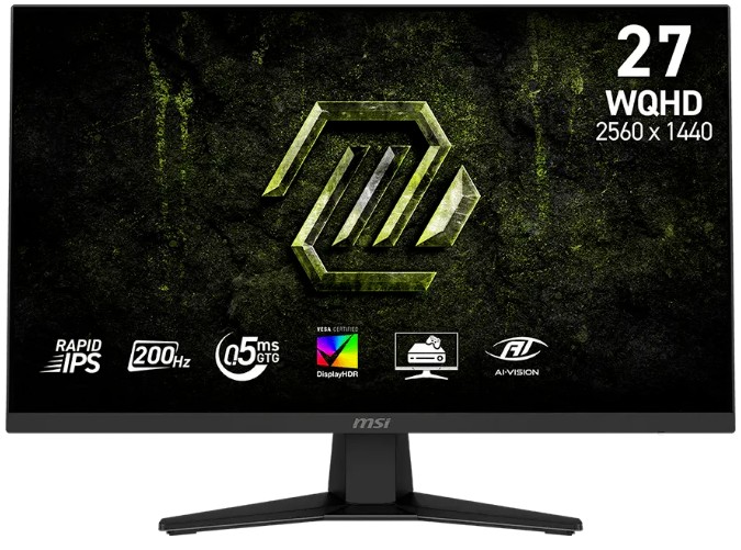 Изображение Монитор MSI MAG 274QF E20 (27 "/2560x1440/TFT IPS)