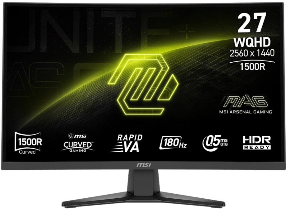 Изображение Монитор MSI MAG 275CQF E18 (27 "/2560x1440/TFT *VA)