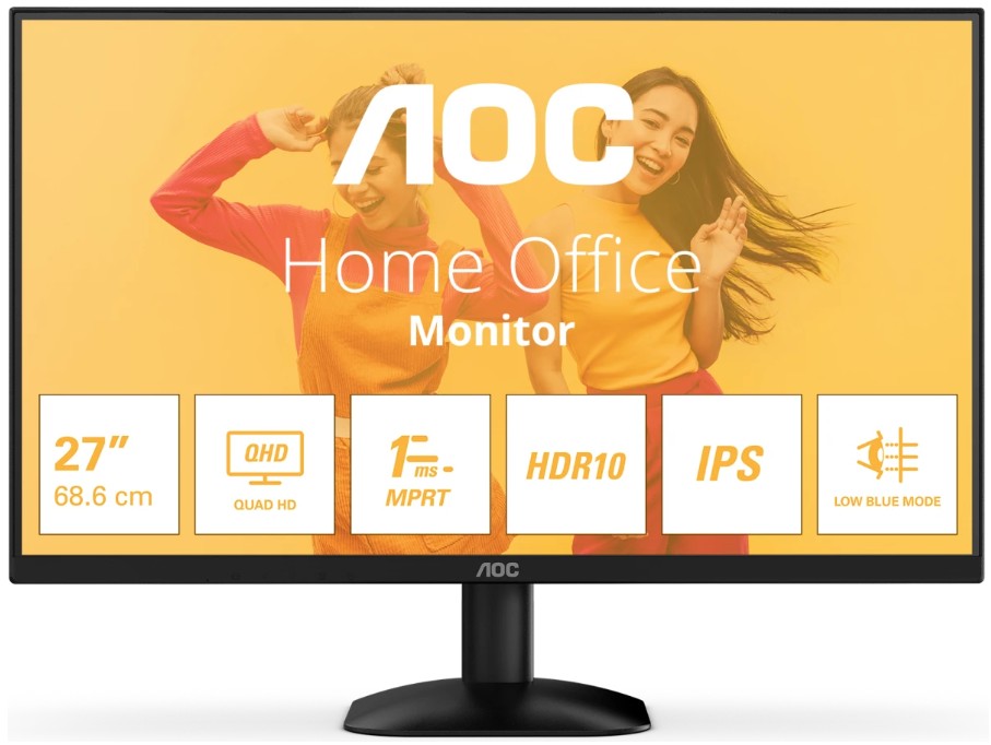 Изображение Монитор AOC Q27B35E (27 "/2560x1440/TFT IPS)