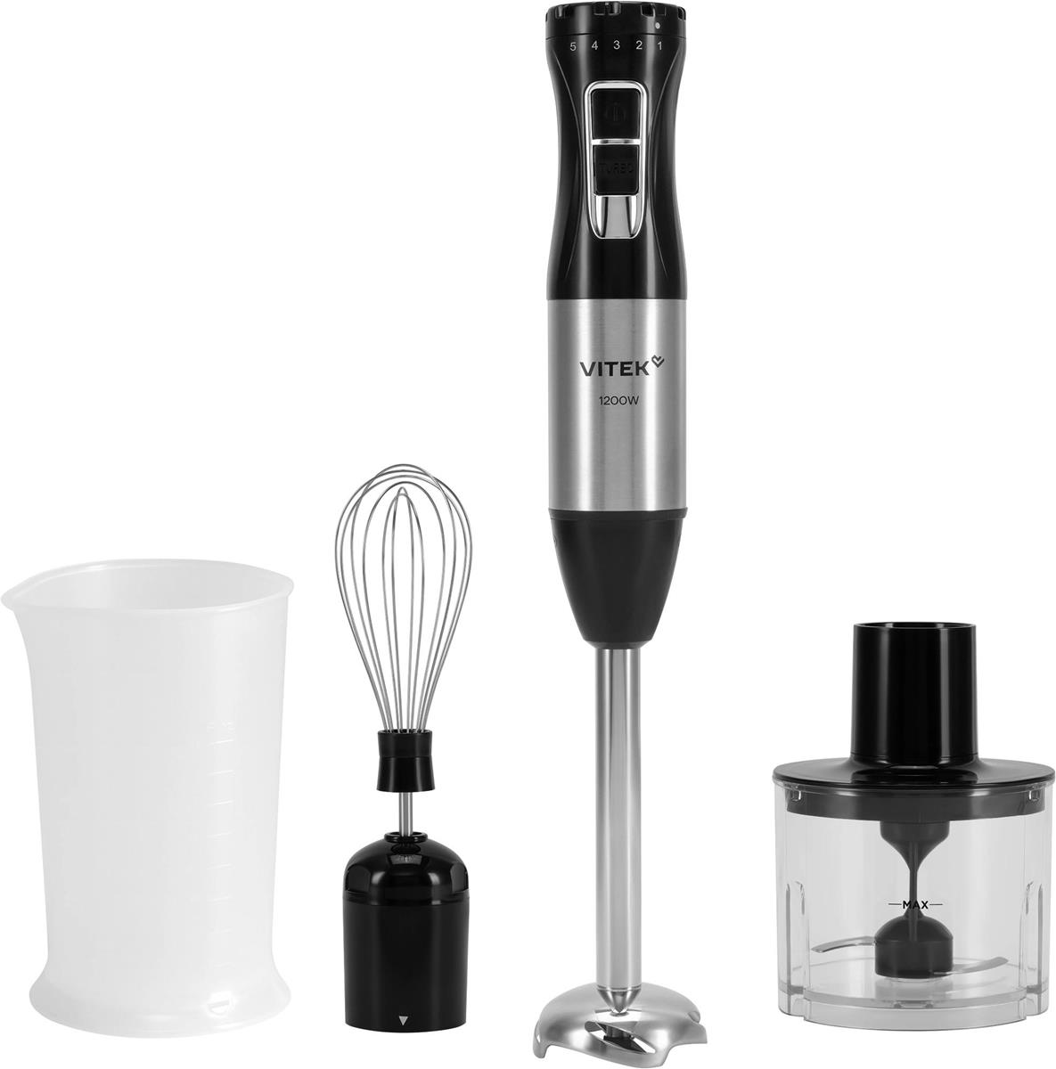 Изображение Блендер VITEK VT-HB1310 (погружной/1200 Вт/черный)