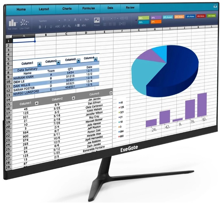 Изображение Монитор ExeGate ProSmart EH2400T (23,8 "/1920x1080/TFT *VA)