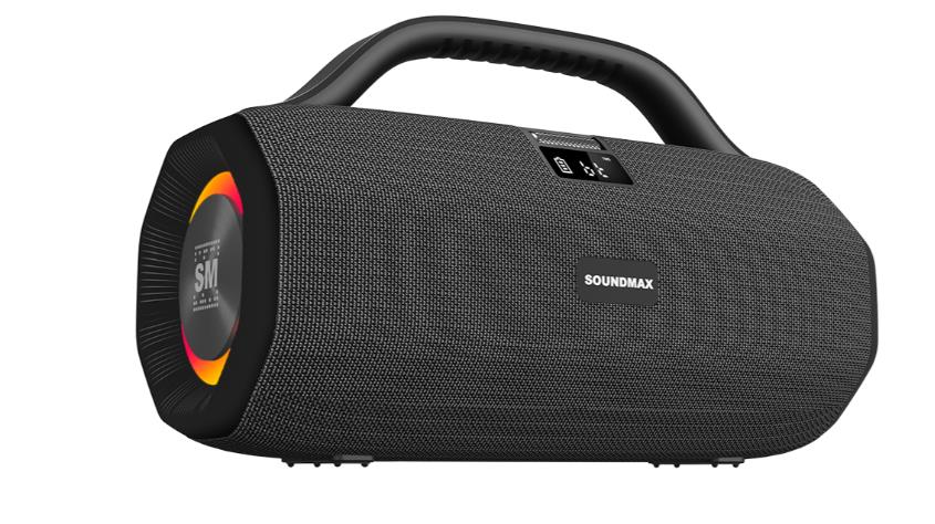 Изображение Портативная акустика SoundMAX SM-PS5033B (  серый)