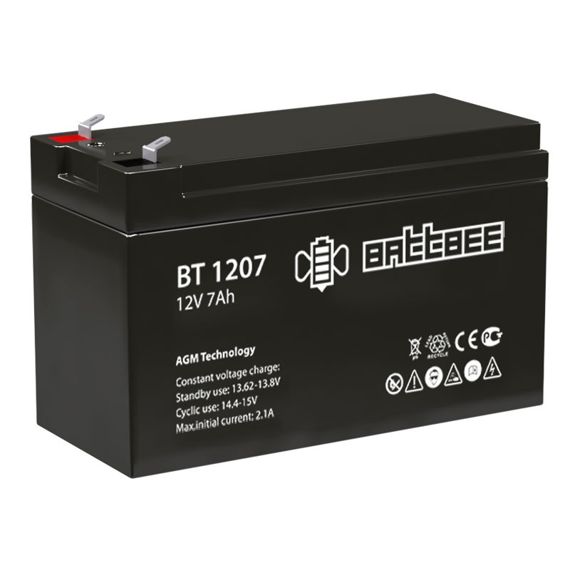 Изображение Аккумулятор для ИБП Battbee BT 1207