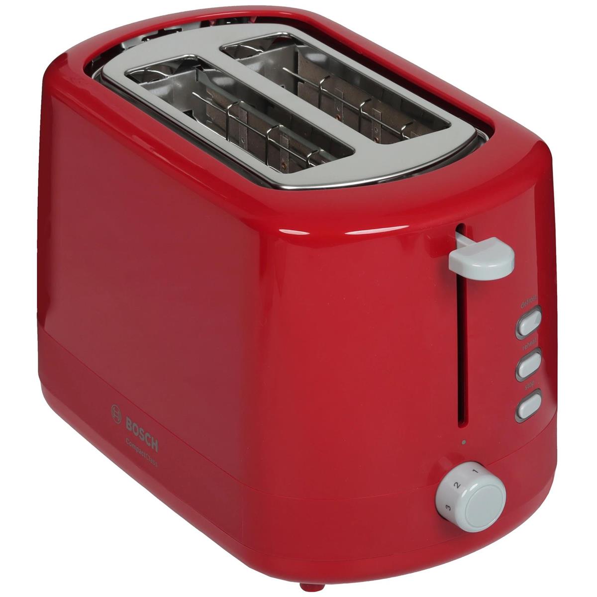 Изображение Тостер Bosch TAT3A114 RED (800 Вт  красный)