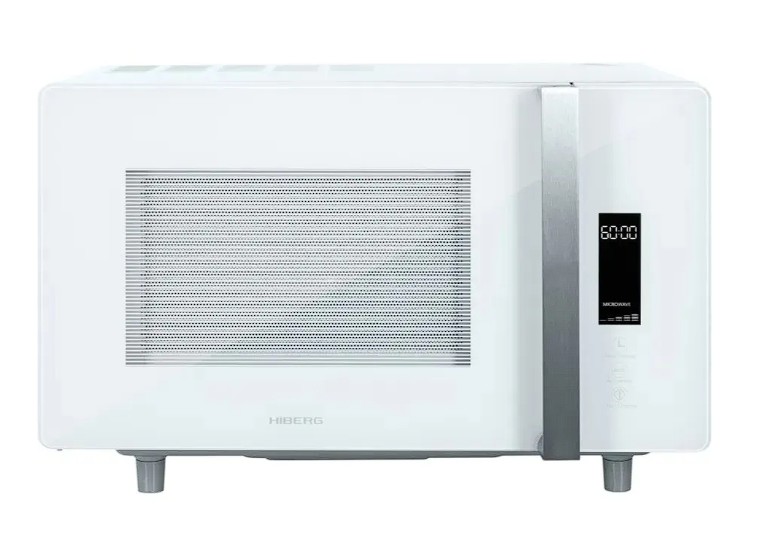 Изображение Микроволновая печь HIBERG i-VM 4588 W (900 Вт  25 л  Гриль  белый)