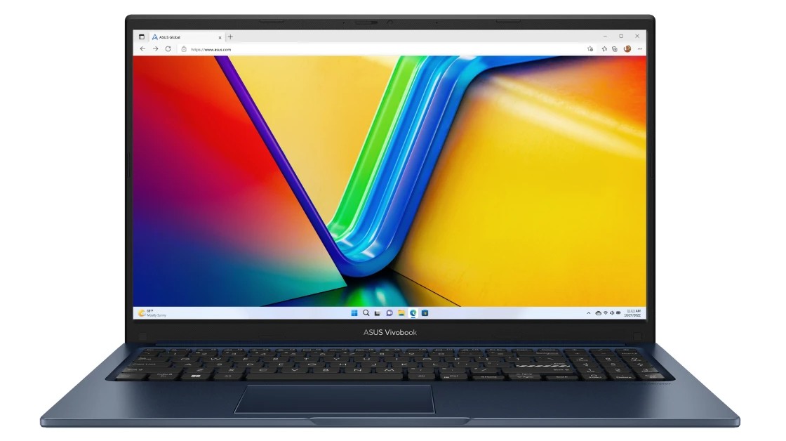 Изображение Ноутбук Asus X1504VA Vivobook 15 (Intel 100U 1200 МГц/ SSD 256 ГБ  /RAM 8 ГБ/ 15.6" 1920x1080/VGA встроенная/ Без ОС) (90NB13Y1-M03UE0)
